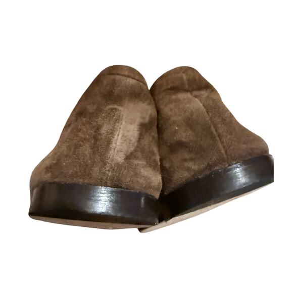 Dusan Brown Suede Loafers Women's Sz. 38.5 (US 6.5) - Picture 9 of 10